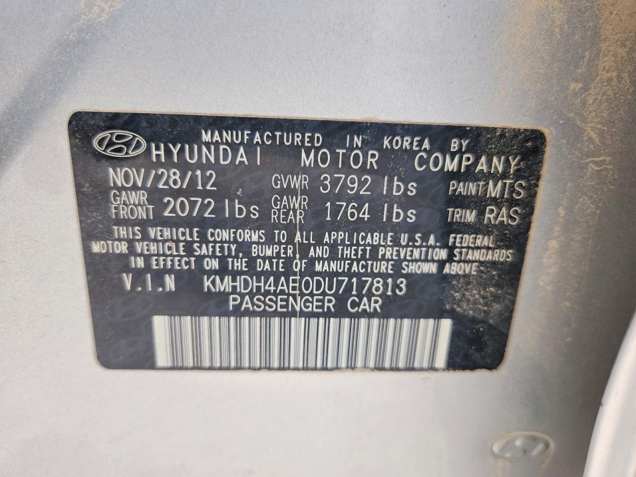 Hyundai ELANTRA Gls