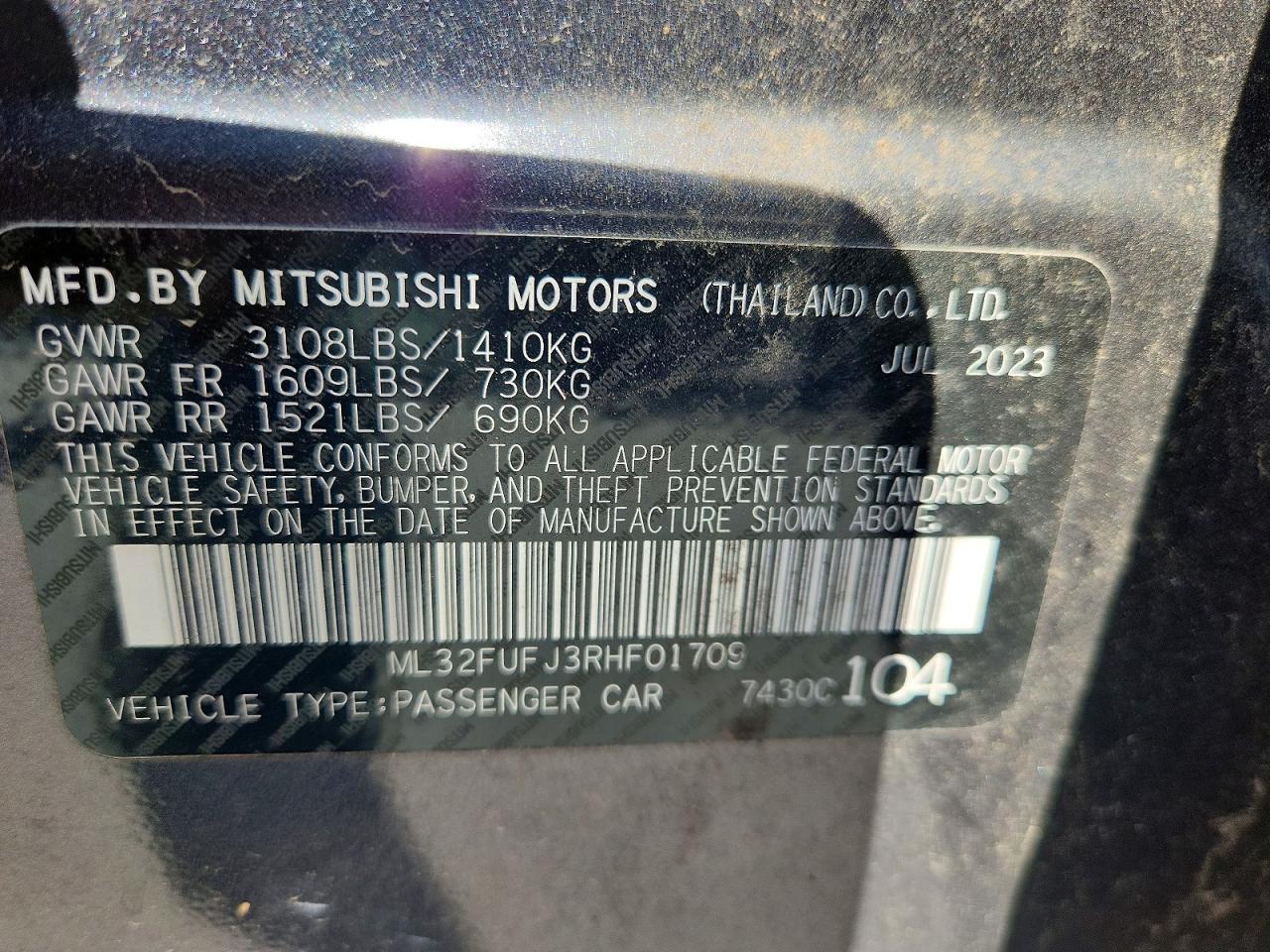 Mitsubishi Mirage G4 Es