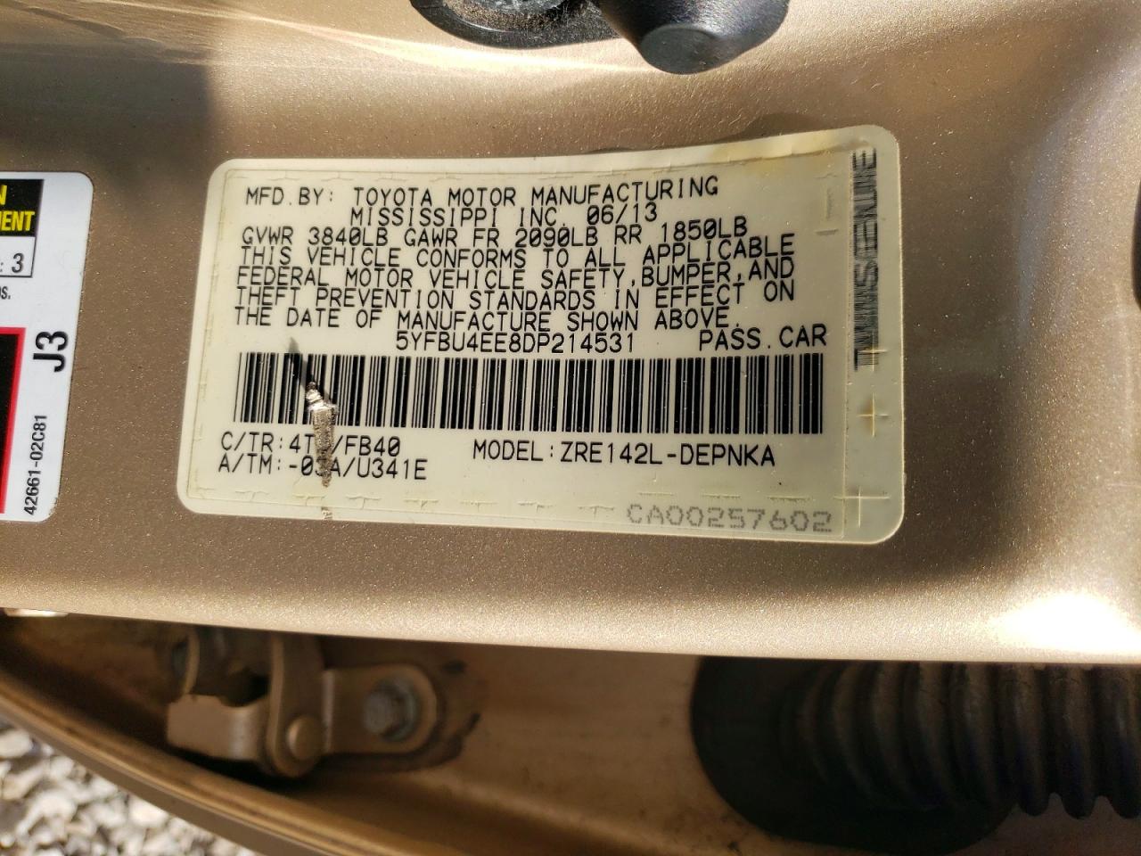 Toyota Corolla Le