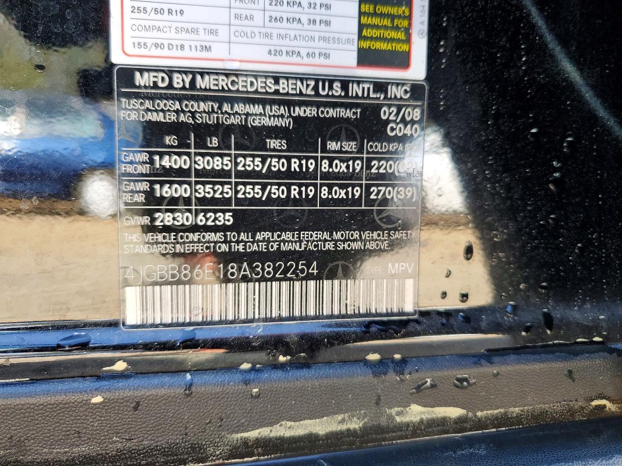 Mercedes-Benz M-Class 350