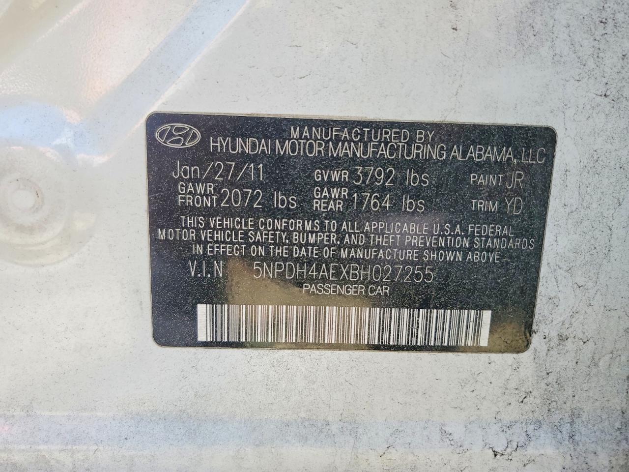 Hyundai ELANTRA Gls