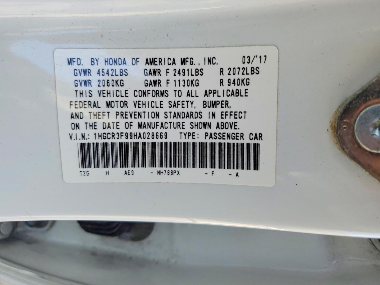 Honda Accord Touring