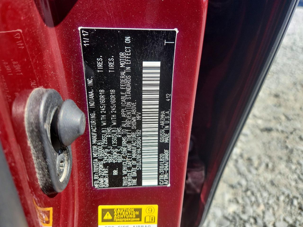 Toyota Highlander Xle