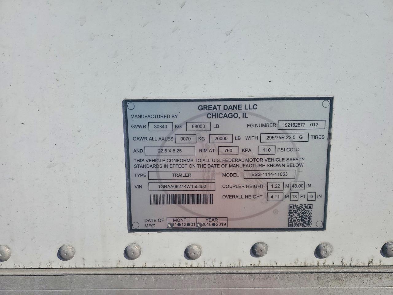 Great Dane Trailers Other