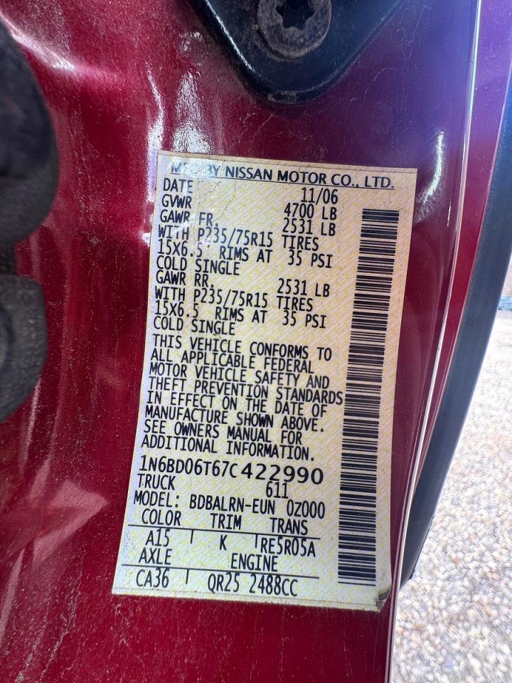 Nissan Frontier Xe