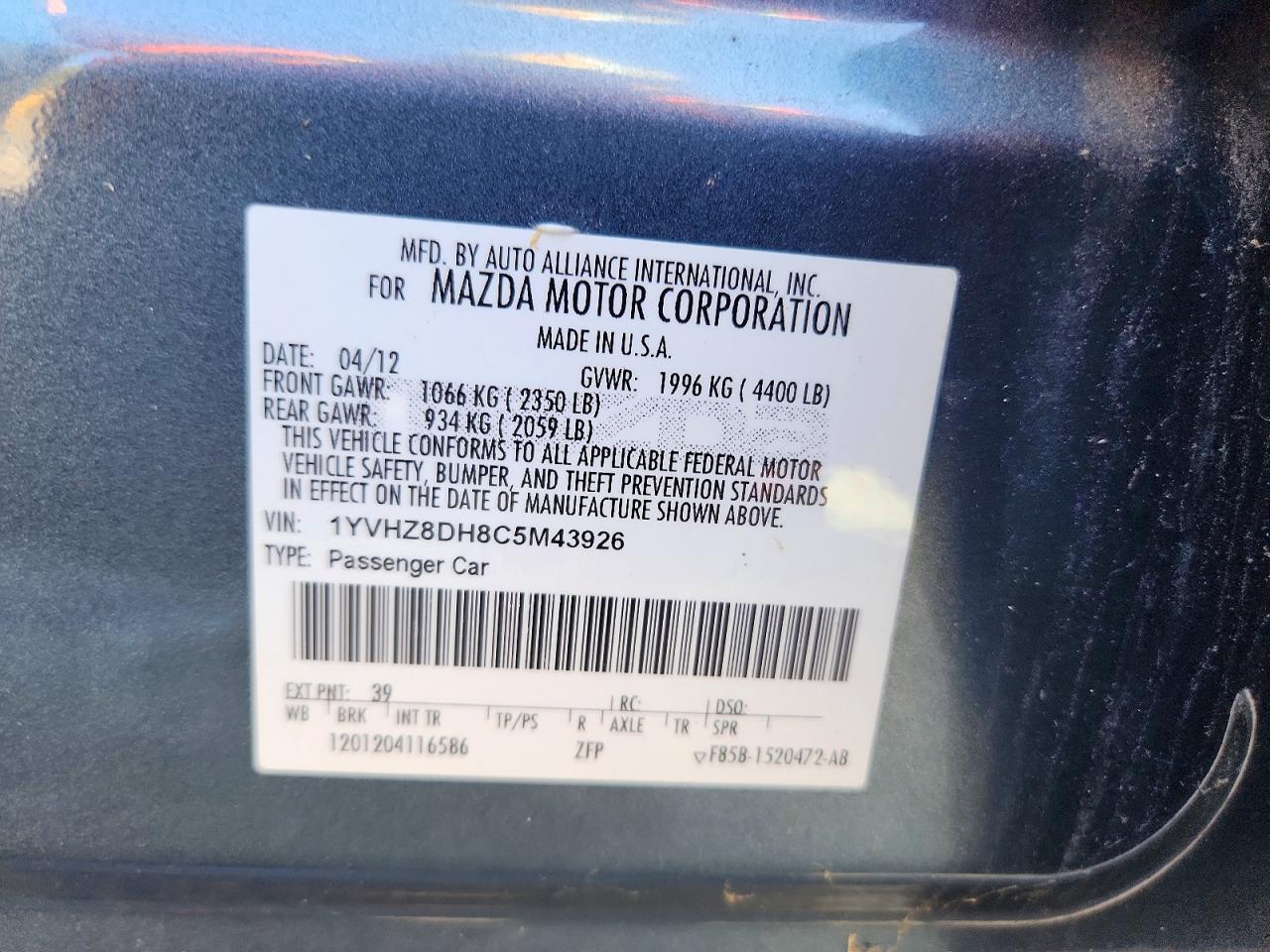 Mazda 6 I