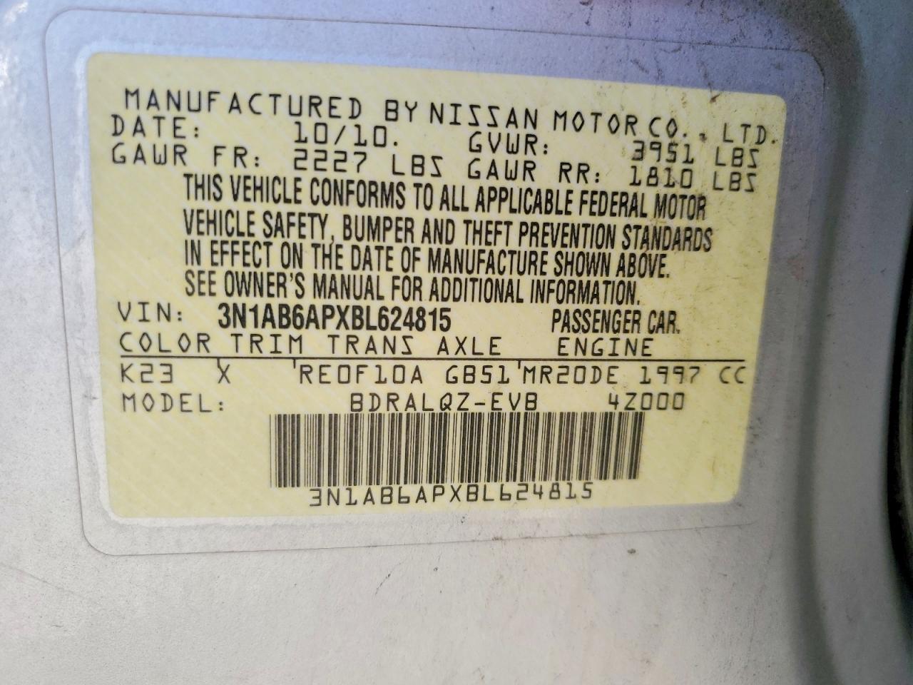 Nissan Sentra 2.0