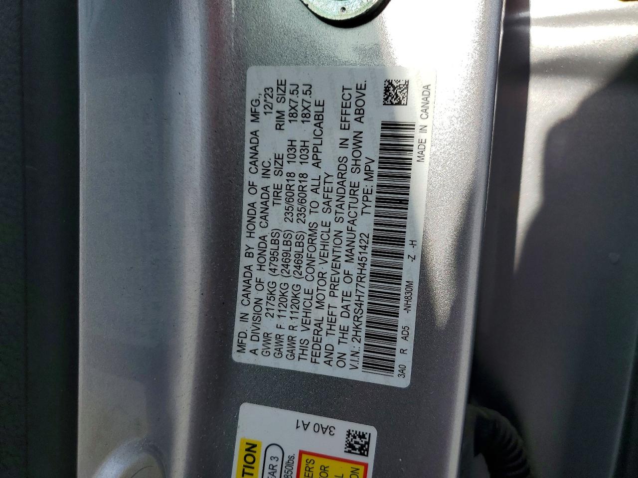 Honda Crv Exl
