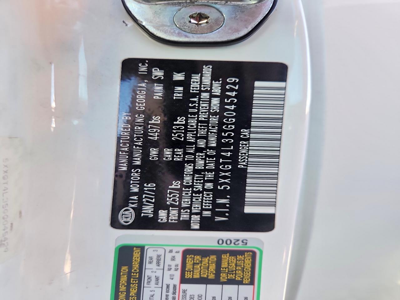 Kia Optima Lx
