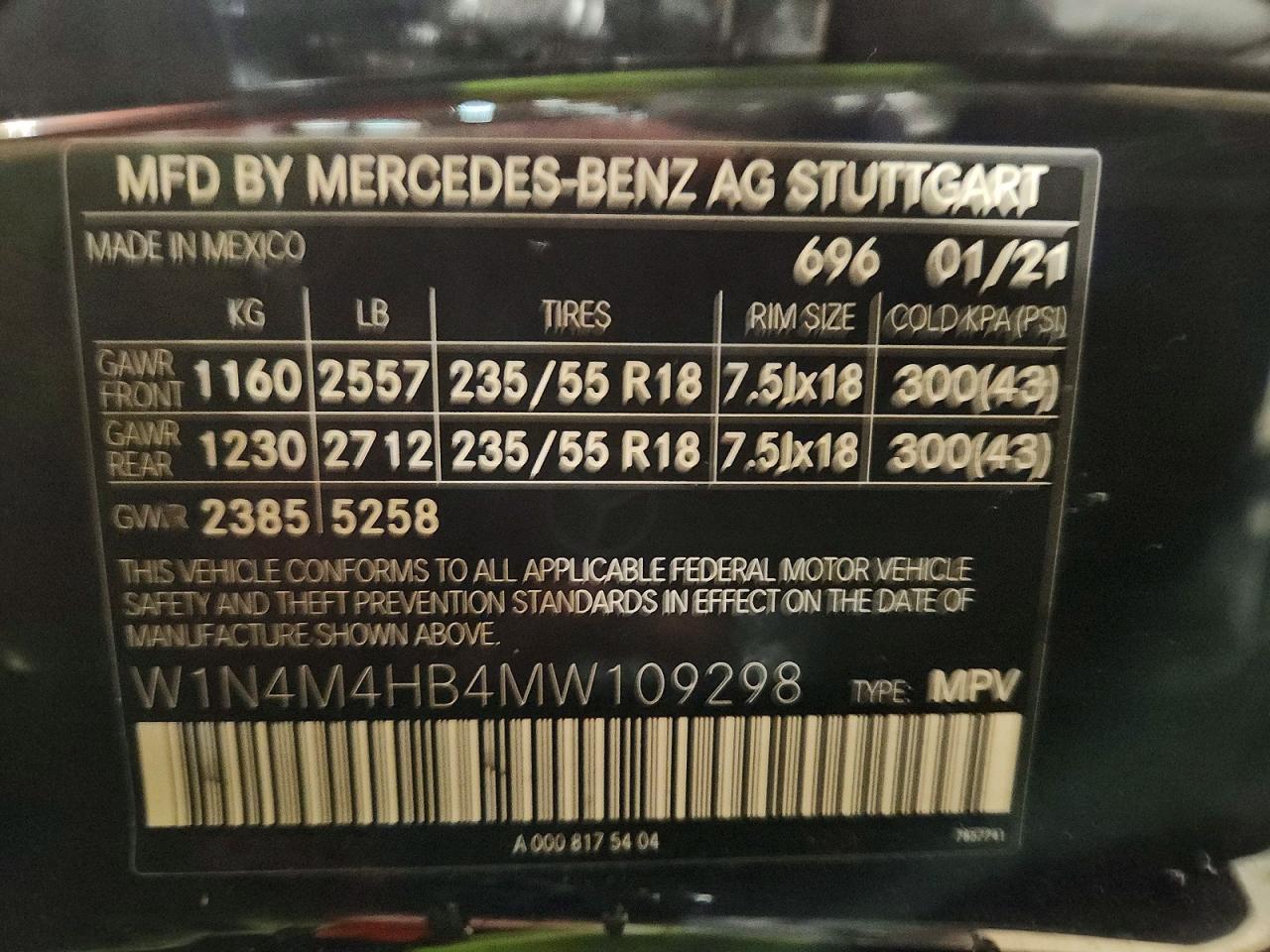 Mercedes-Benz GLB 250 4matic