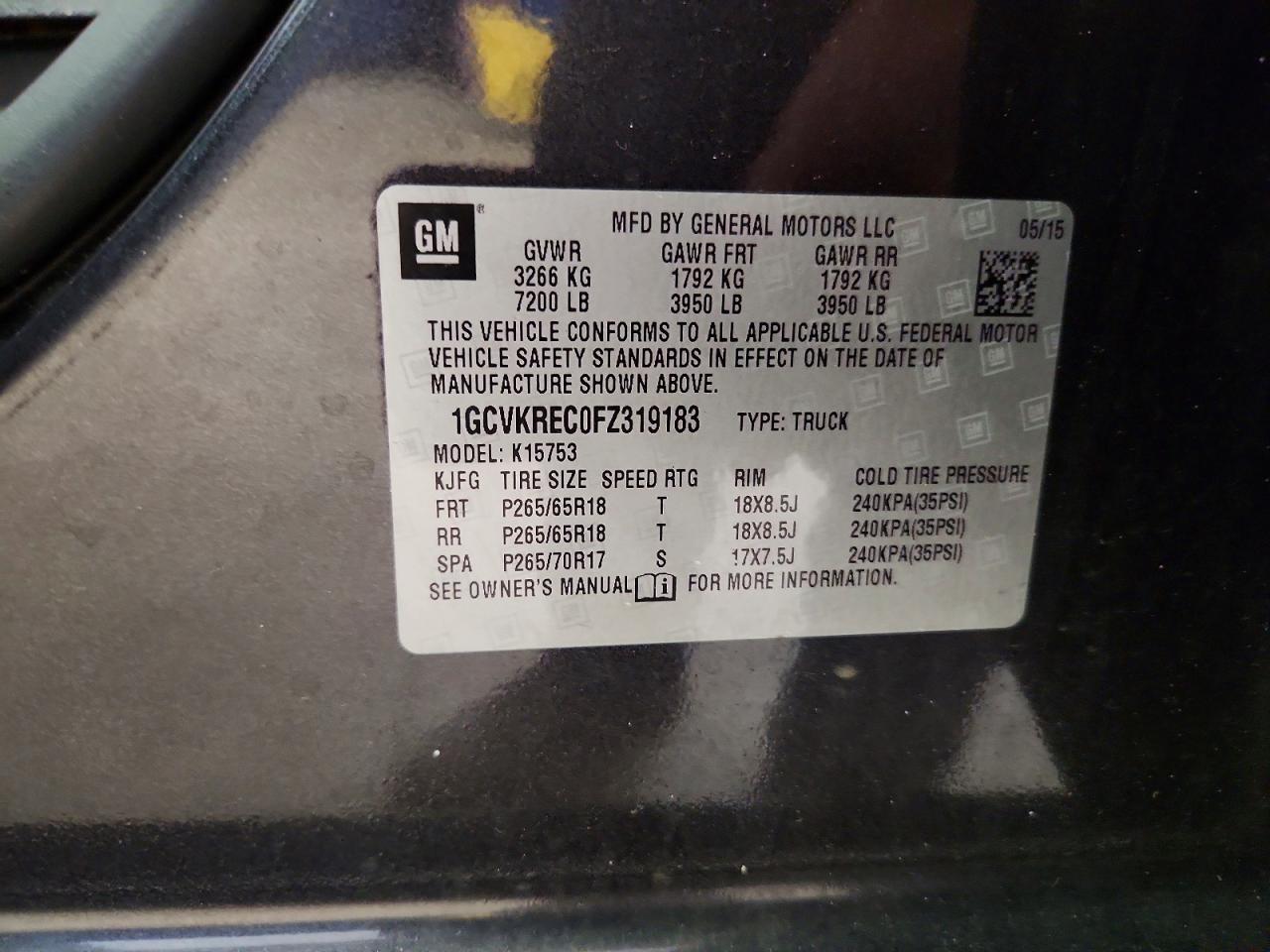 Chevrolet Silverado K1500 Lt