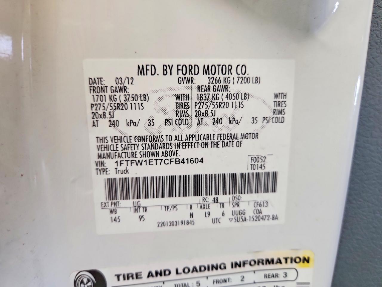 Ford F-150 Supercrew