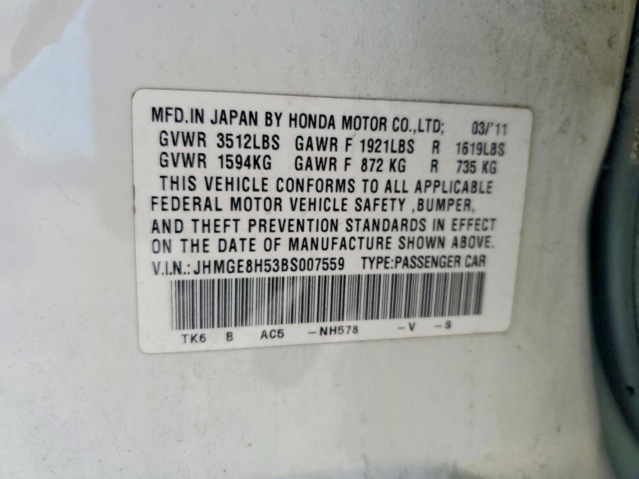 Honda Fit Sport