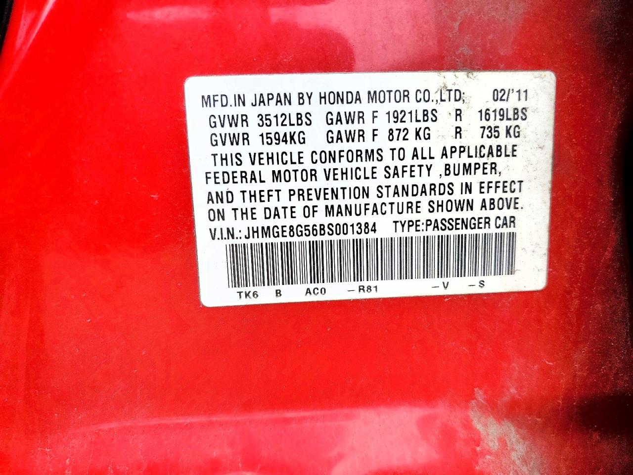 Honda Fit Sport
