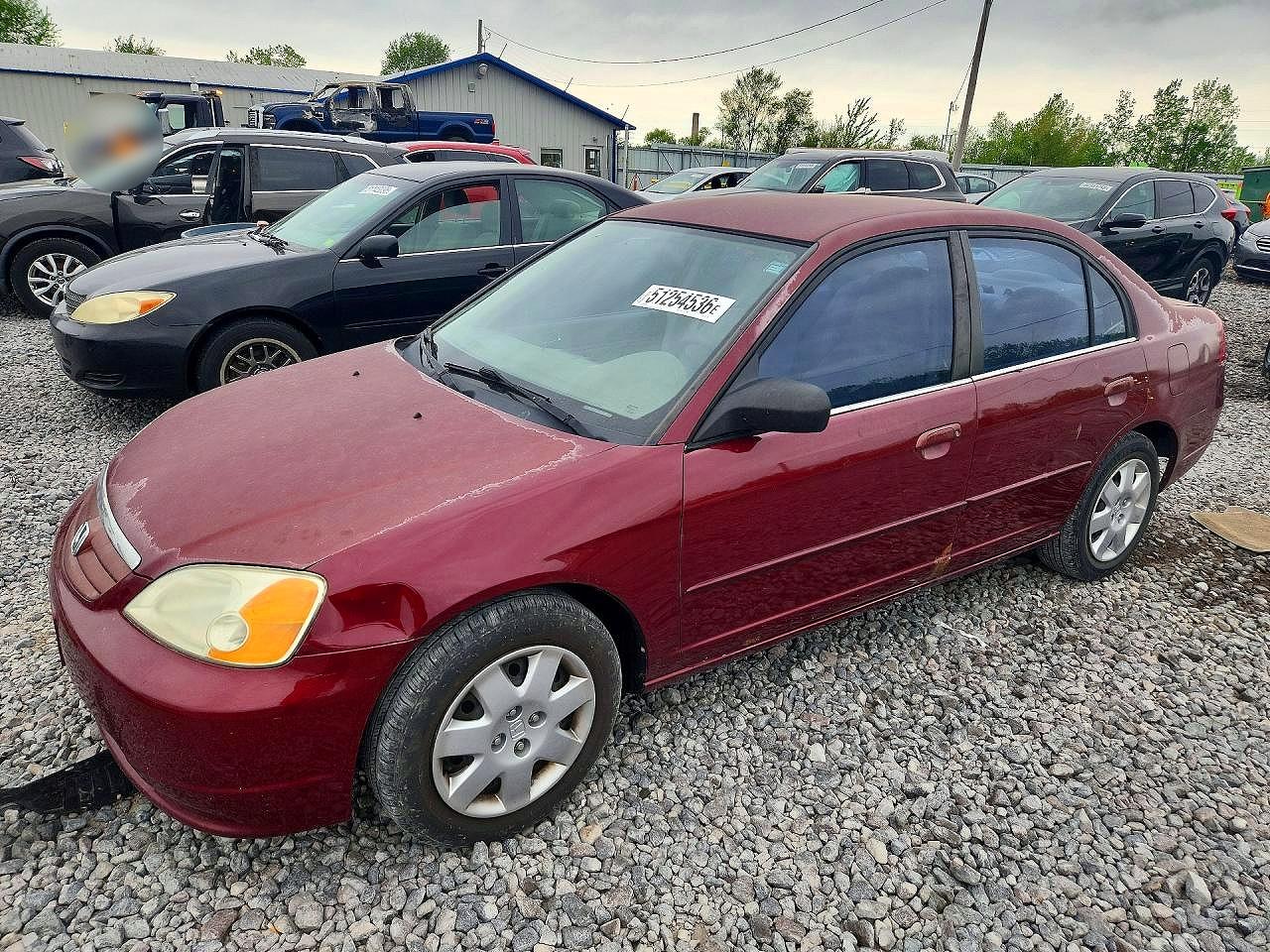 Salvage Honda Civic Image
