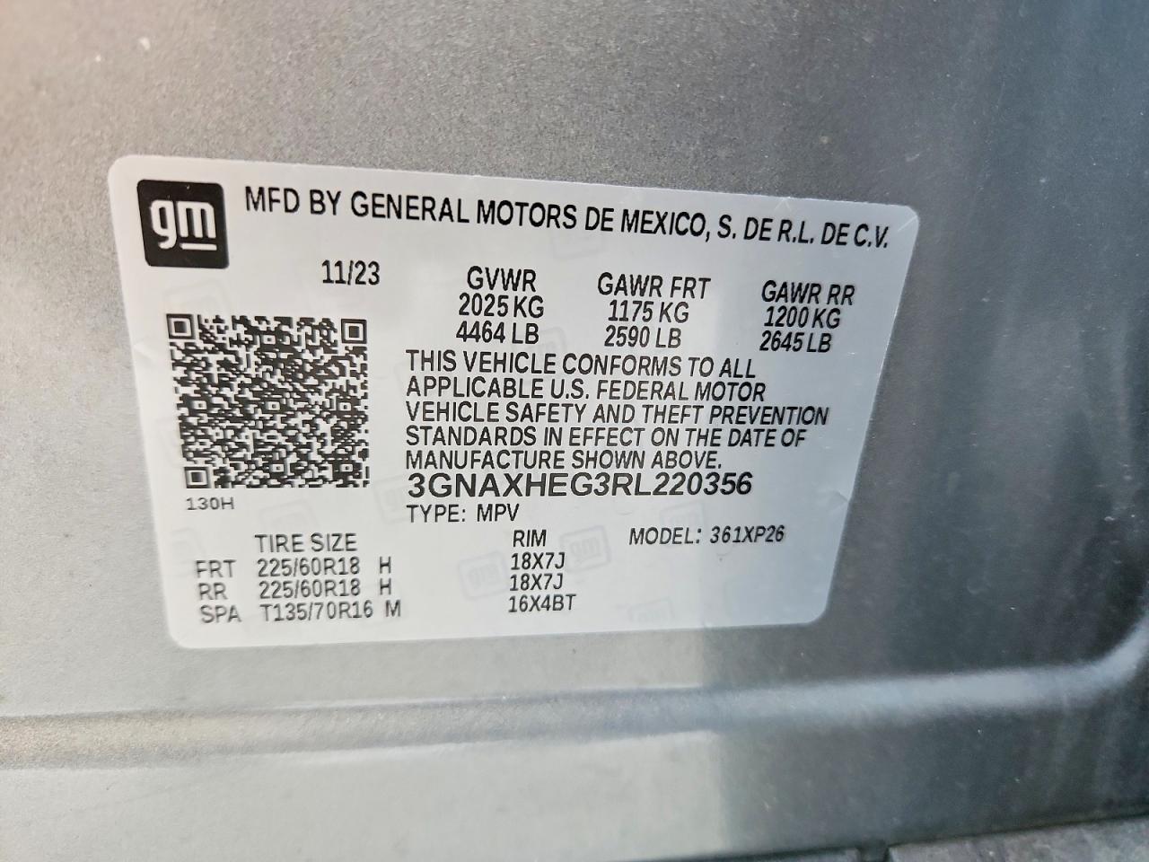 Chevrolet Equinox Ls
