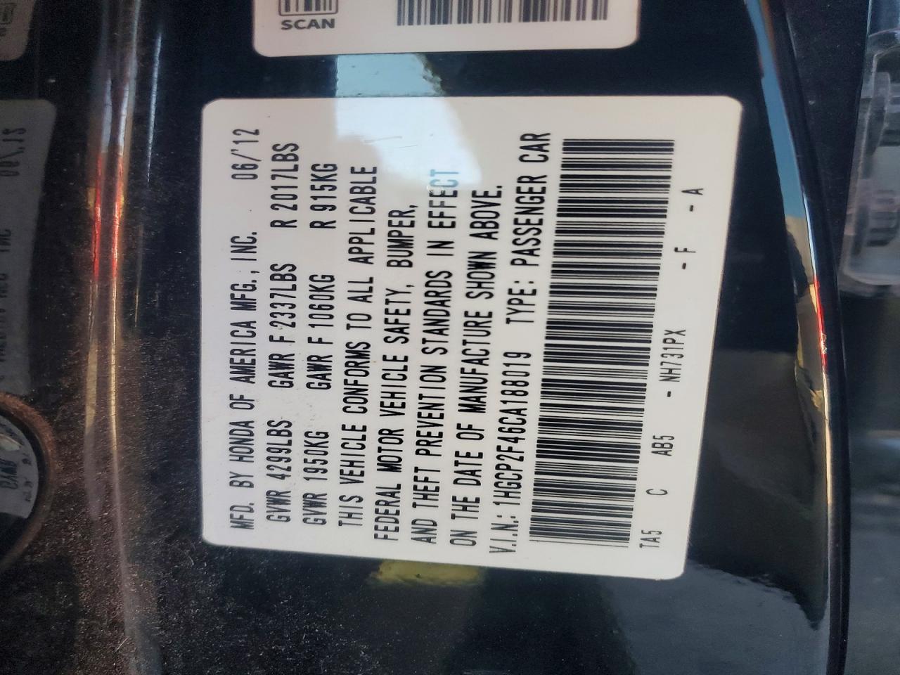 Honda Accord Lxp