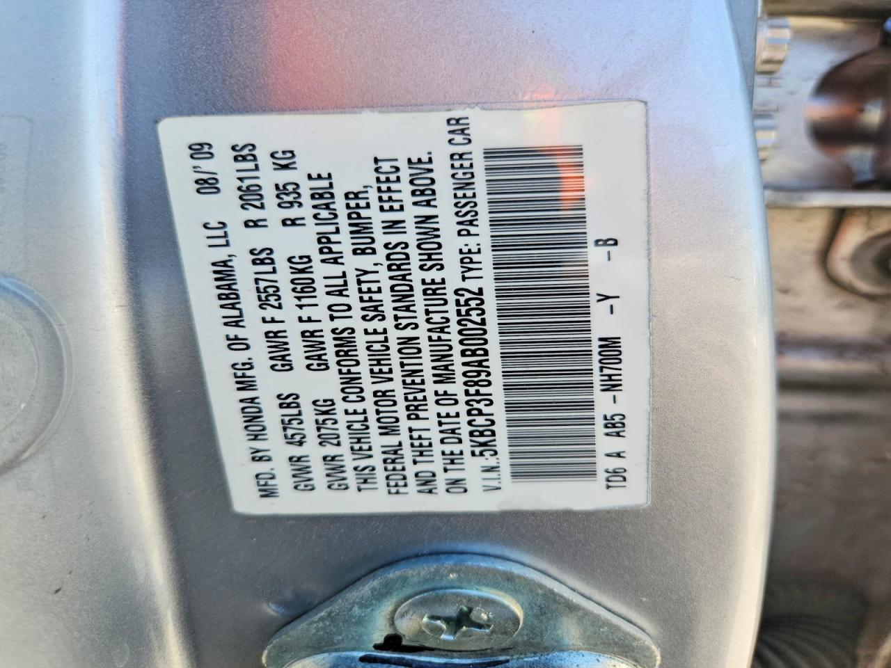 Honda Accord Exl