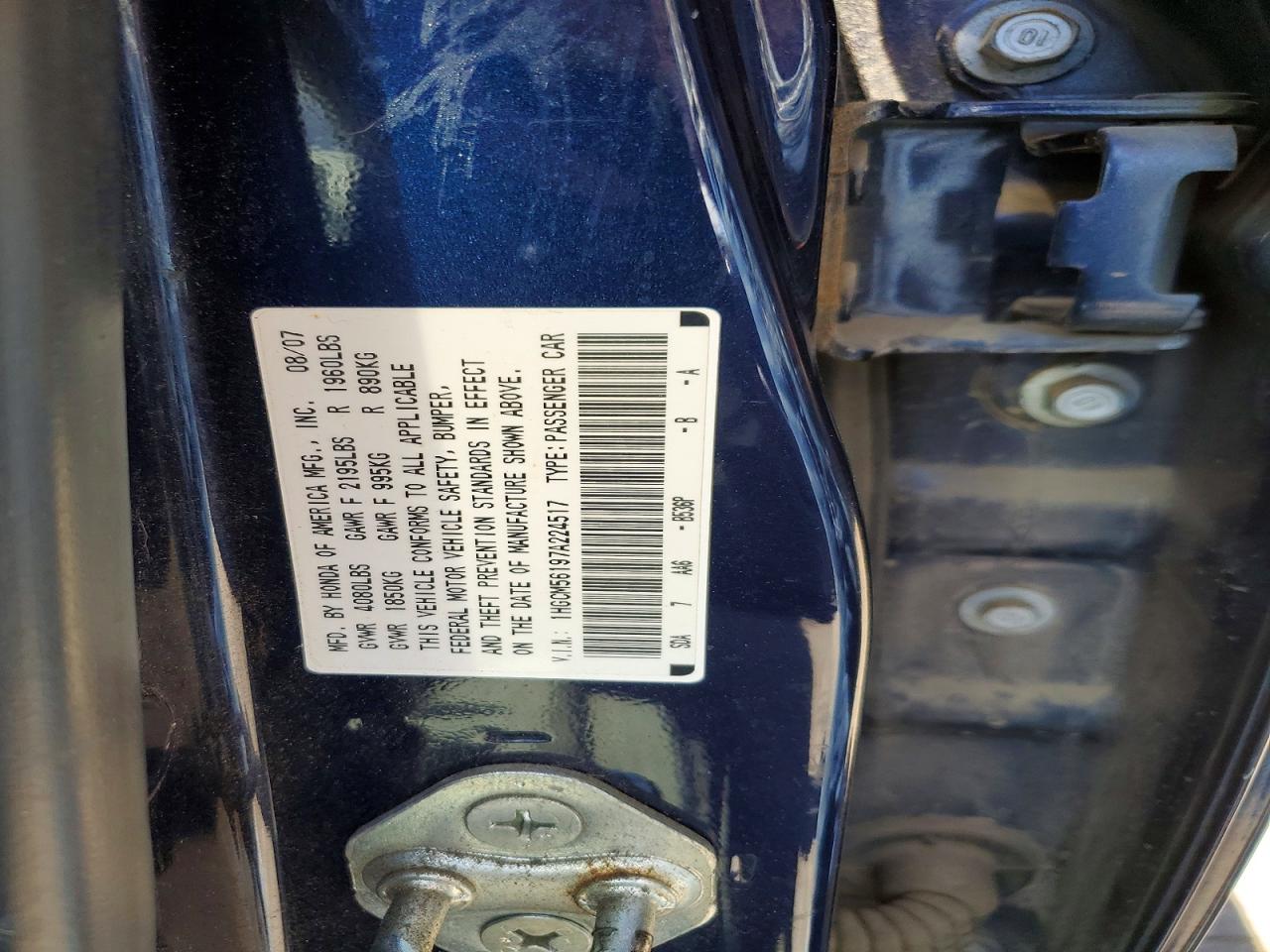 Honda Accord Value