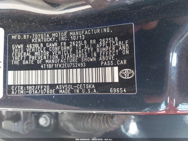 Toyota Camry Se