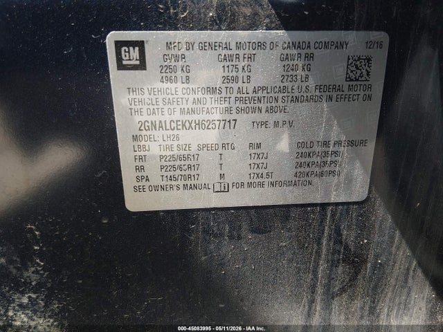 Chevrolet Equinox Lt