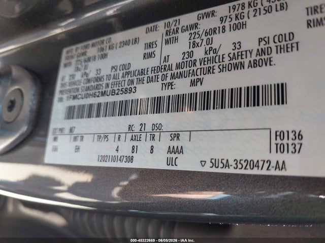 Ford Escape Sel