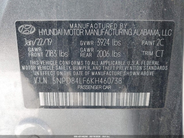 Hyundai ELANTRA Sel