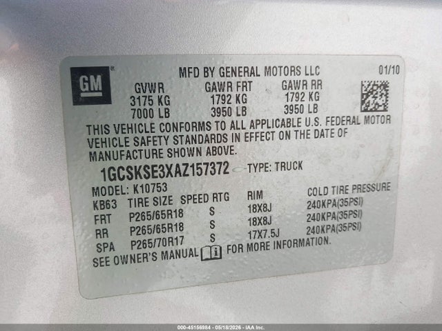 Chevrolet Silverado 1500 Lt