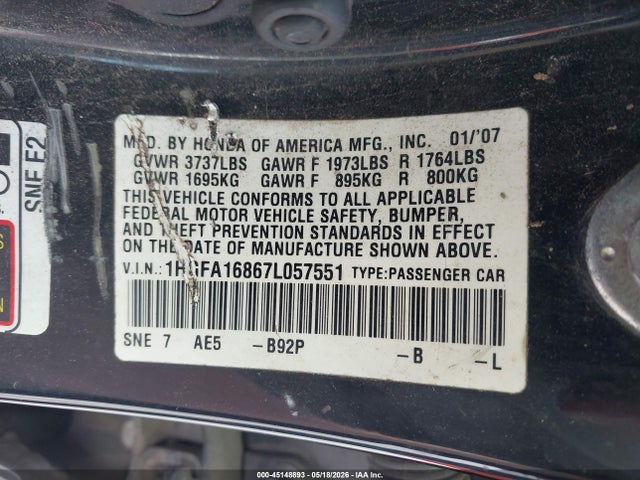 Honda Civic Ex