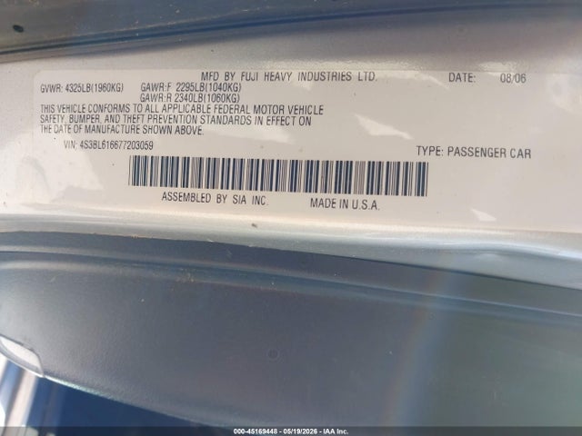 Subaru Legacy 2.5i