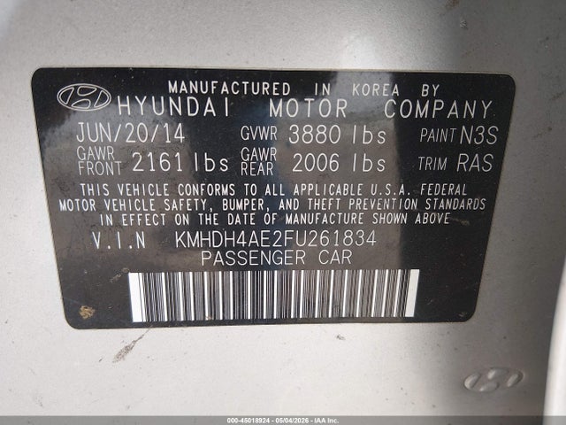 Hyundai ELANTRA Limited