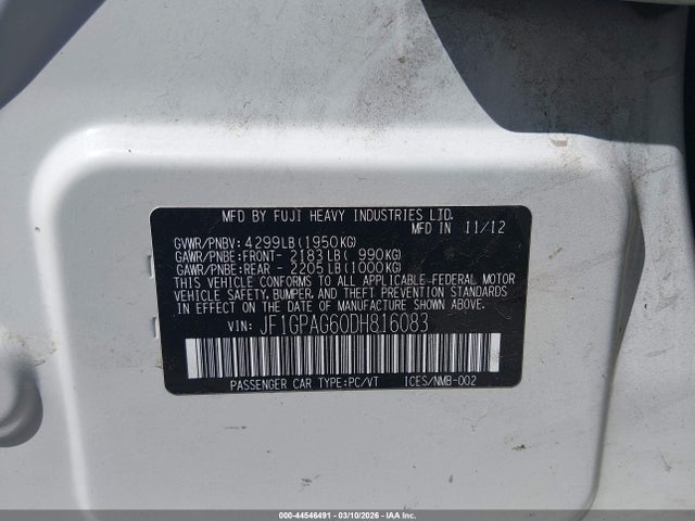 Subaru Impreza 2.0i Limited