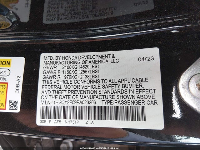 Honda Accord Sport
