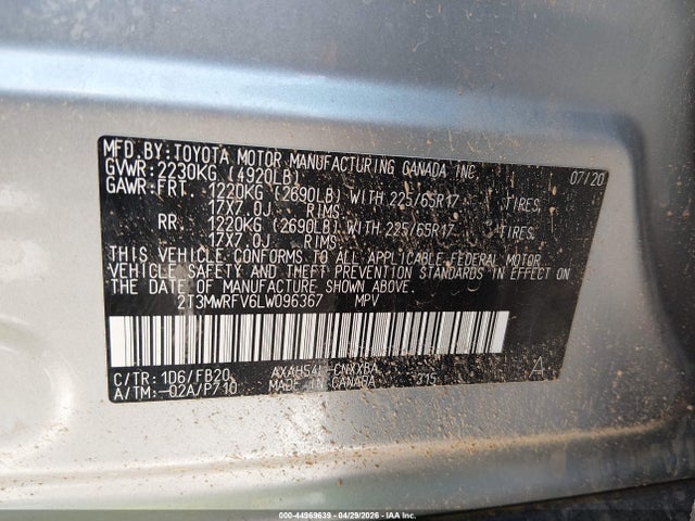 Toyota RAV4 Le