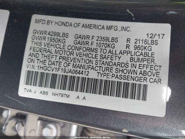 Honda Accord Lx