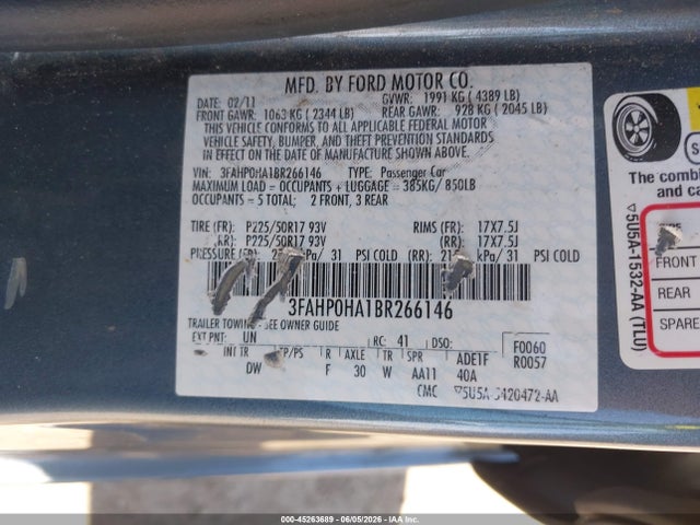Ford Fusion Se