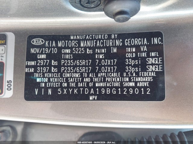 Kia Sorento Lx