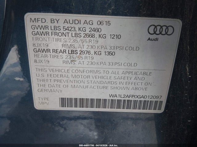 Audi Q5 2.0t Premium