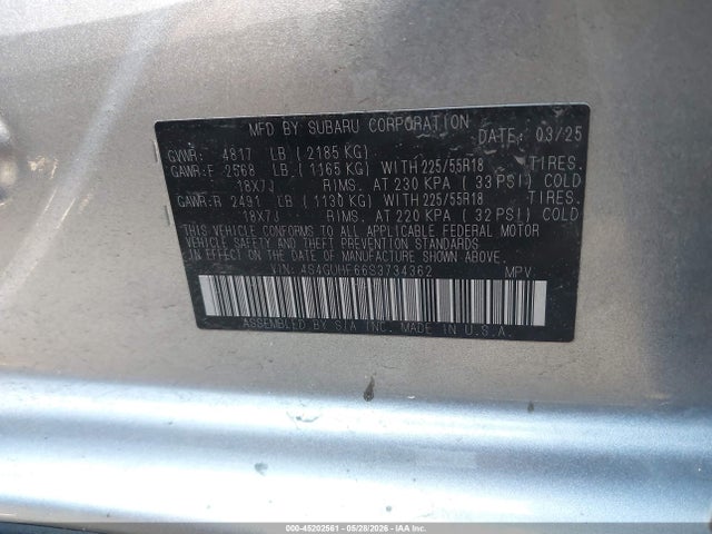 Subaru Crosstrek Sport