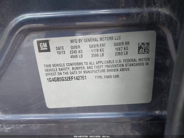 Buick LaCrosse Leather Group