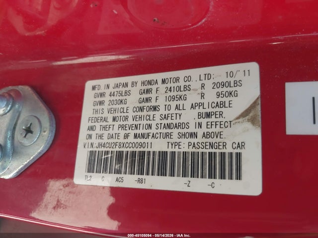 Acura TSX 2.4