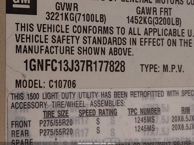 Chevrolet Tahoe Lt