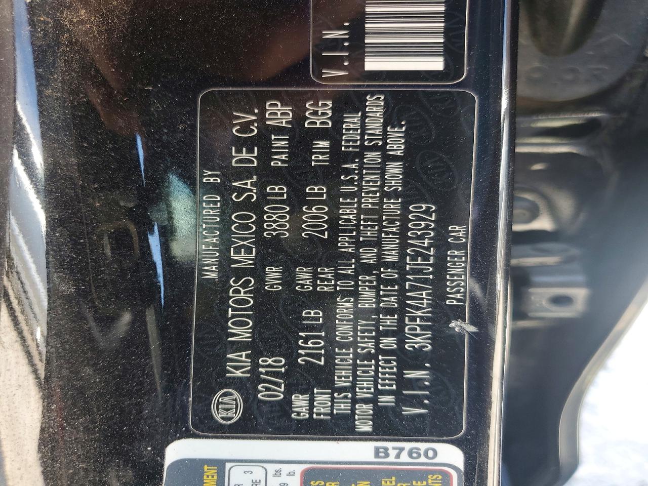 Kia Forte Lx