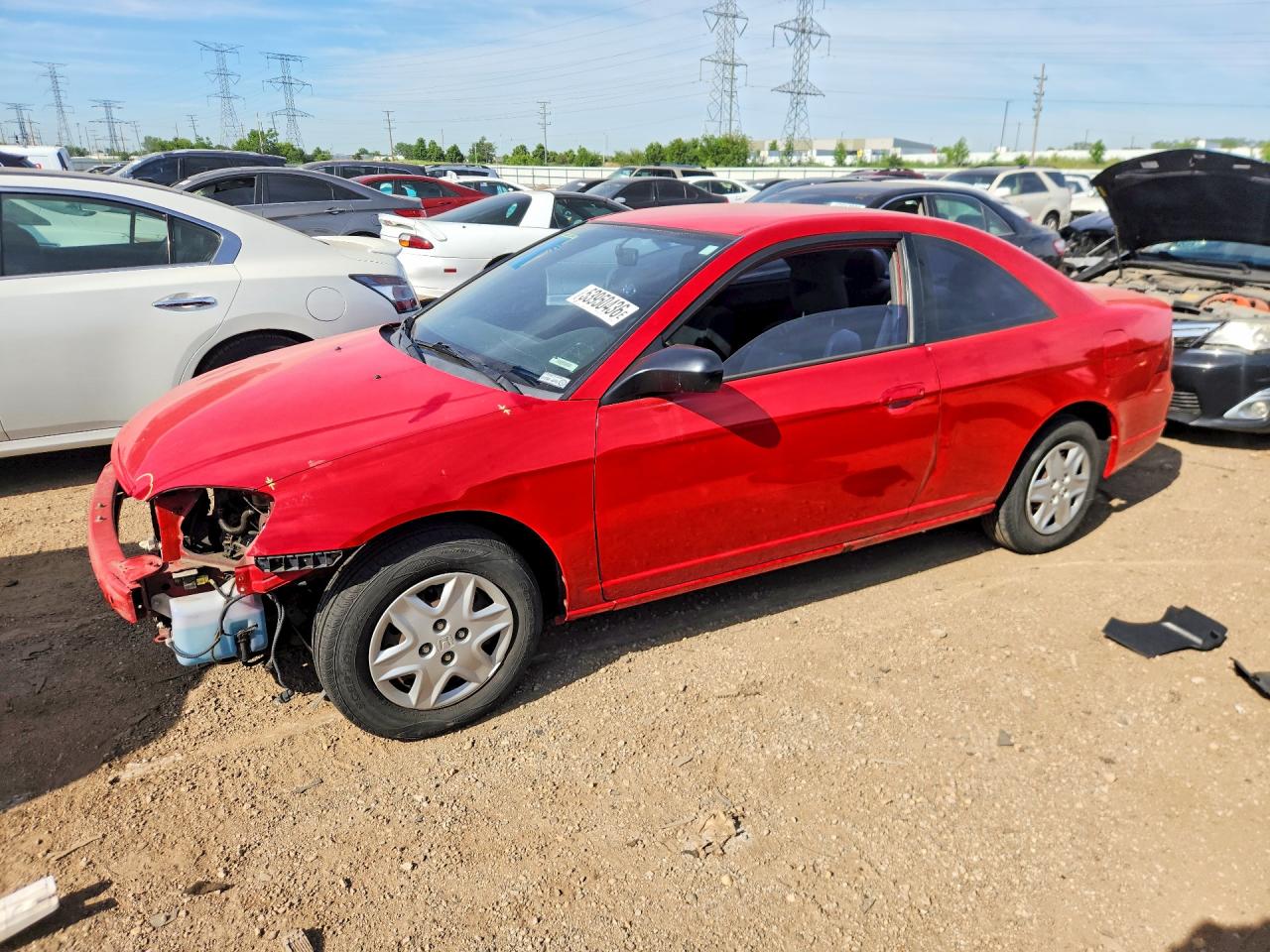 Salvage Honda Civic Image