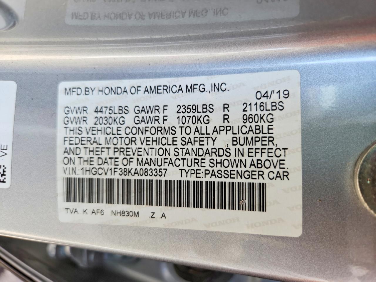 Honda Accord Sport