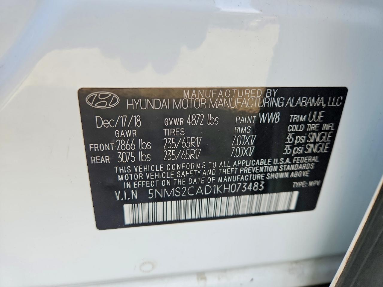 Hyundai SANTA FE Se