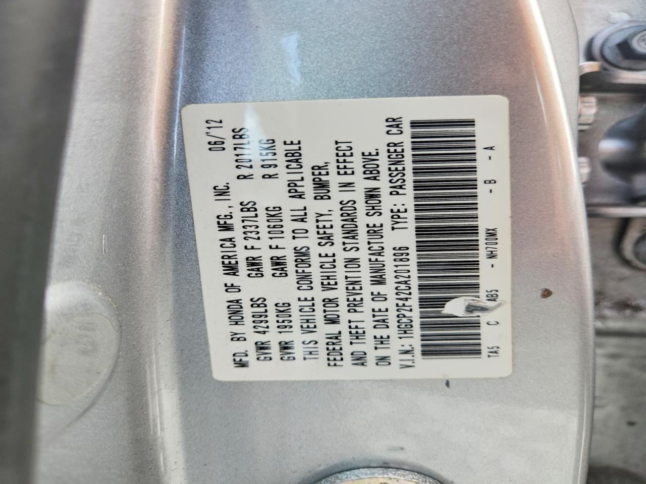 Honda Accord Lxp