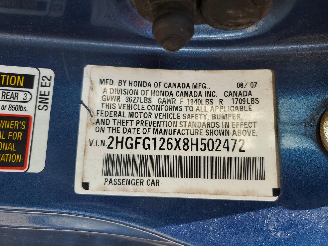Honda Civic Lx