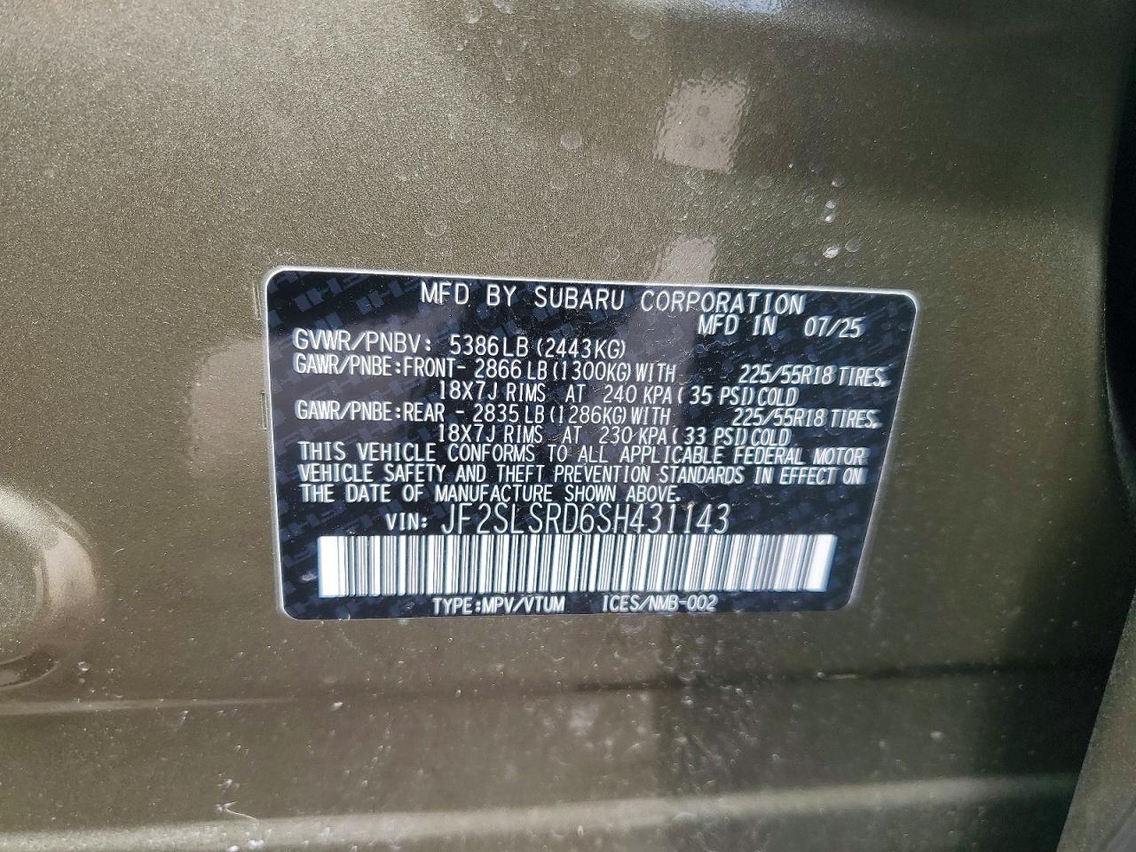 Subaru Forester Limited