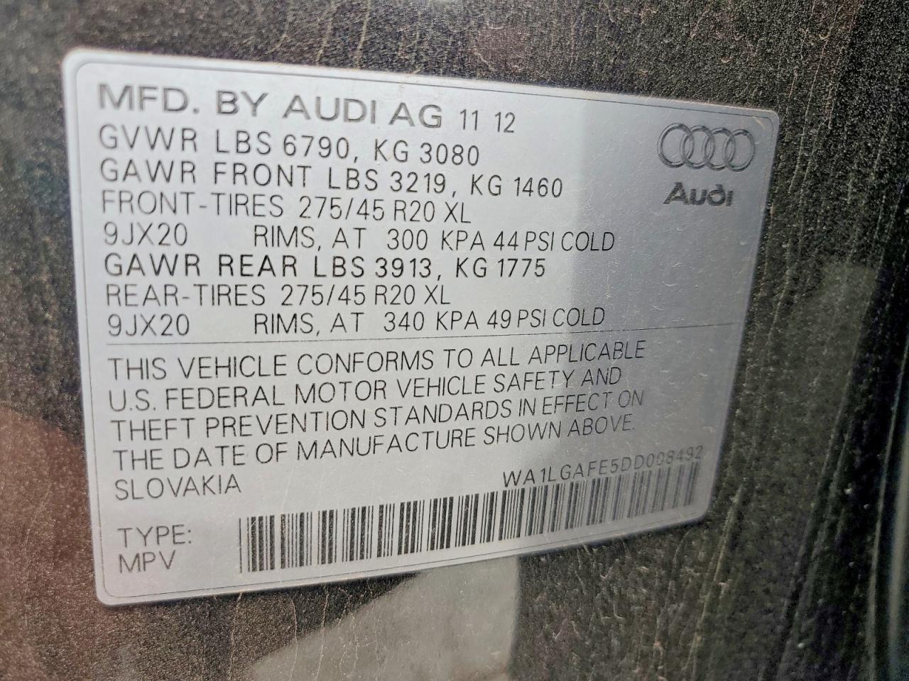 Audi Q7 Premium Plus